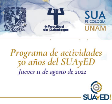 Programa de actividades -50 años del SUAyED