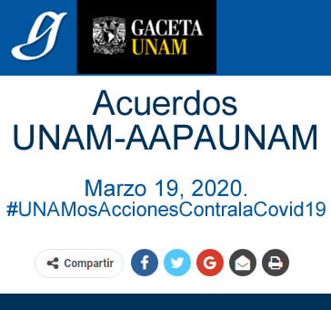 Acuerdos UNAM – AAPAUNAM