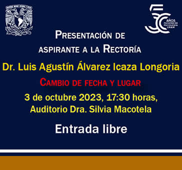 Aspirantes a la Rectoría -Dr. Luis Agustín Álvarez