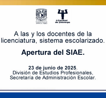 Apertura del SIAE. Sistema escolarizado.