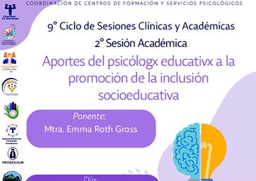 2° Sesión Académica -Aportes del psicólogx educativx…