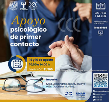 Curso-Taller -Apoyo Psicológico de Primer Contacto.