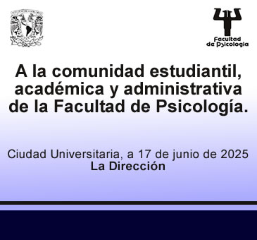 A la comunidad estudiantil, académica y administrativa. 17 de junio.