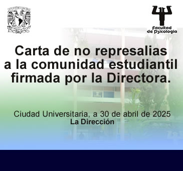 Carta de no represalias a la comunidad estudiantil…