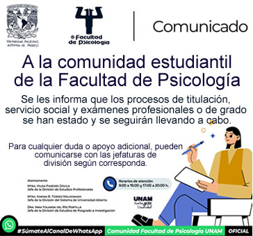 A la comunidad estudiantil -Servicios que siguen realizándose…