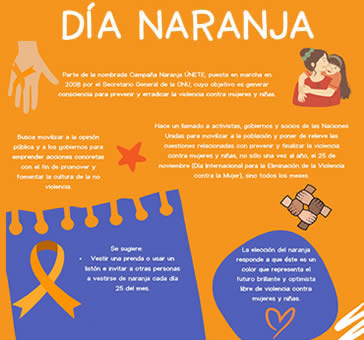 Infografía -Día Naranja, Unidad Jurídica.