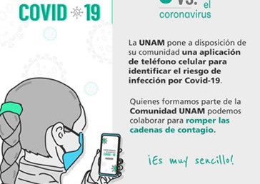 App UNAM Salud COVID19 para Comunidad UNAM