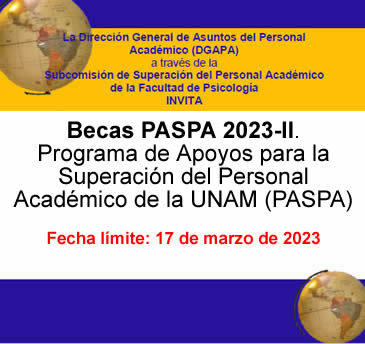 Becas PASPA 2023-II. Programa de Apoyos…