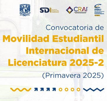 Convocatoria de Movilidad Estudiantil Internacional de Licenciatura