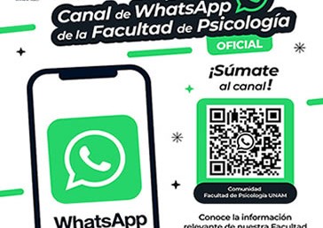 Creamos el canal de WhatsApp Comunidad Facultad de Psicología