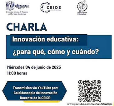 Charla Innovación educativa: ¿para qué, cómo y cuándo?