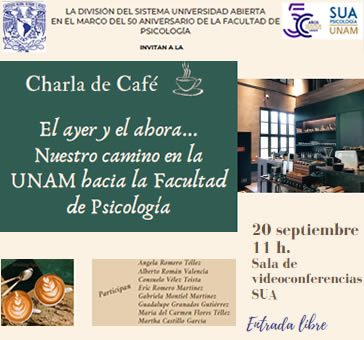 Charla -El ayer y el ahora… Nuestro camino en la UNAM