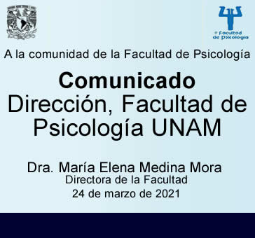 Comunicado -Dirección, Facultad de Psicología