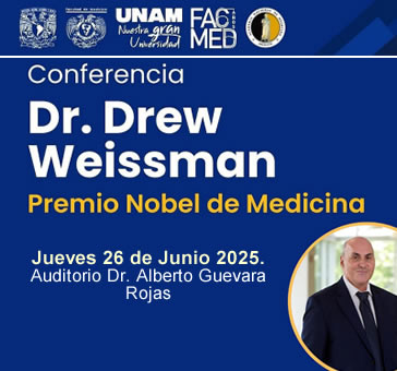 Conferencia Dr. Drew Weissman, Premio Nobel de Medicina.