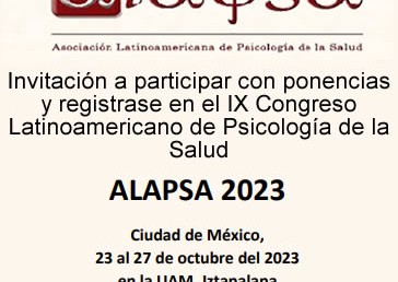 IX Congreso Latinoamericano de Psicología de la Salud