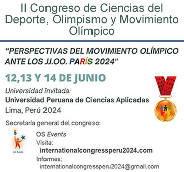 Congreso de Ciencias del Deporte, Olimpismo…