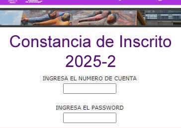 Constancia de Inscrito 2025-2