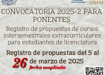 Registro de Propuestas de Cursos Intersemestrales