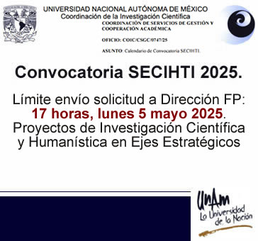 Límite envío solicitud a Dirección FP: 17 horas, lunes 5 mayo 2025.