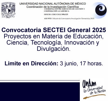 Convocatoria SECTEI General 2025.
