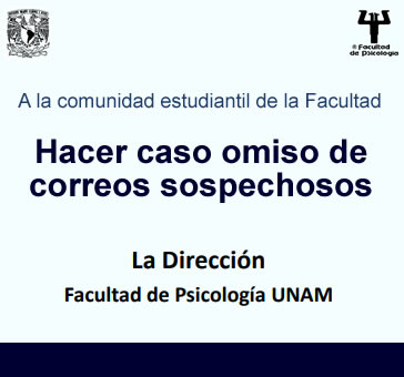 Hacer caso omiso de correos sospechosos.