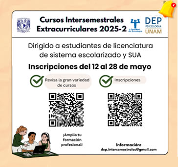 Cursos Intersemestrales Extracurriculares 2025-2.