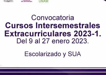 Cursos Intersemestrales Extracurriculares 2023-1