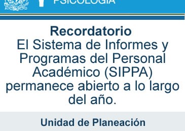 Recordatorio -El Sistema de Informes permanece abierto…