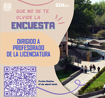 Encuesta para profesorado de la Licenciatura