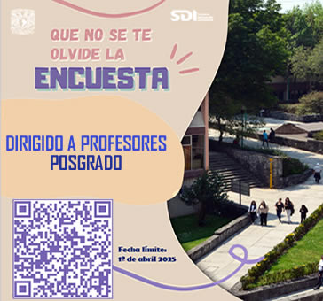 Encuestas para profesorado de Posgrado