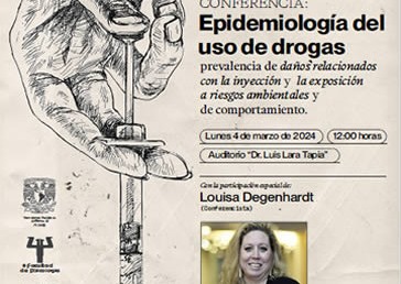 Conferencia -Epidemiología del uso de drogas…