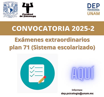 Indicaciones -Exámenes extraordinarios, plan 71.