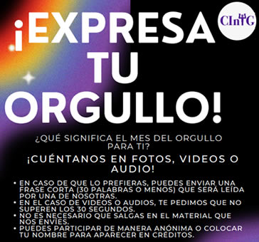 ¡Expresa tu orgullo!  Comparte fotos, videos o audios…