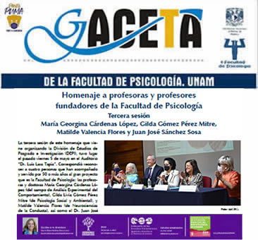 Gaceta de la Facultad de Psicología UNAM