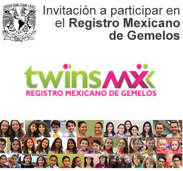 Invitación a participar en el Registro Mexicano de Gemelos