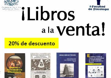 Libros a la venta -Facultad de Psicología