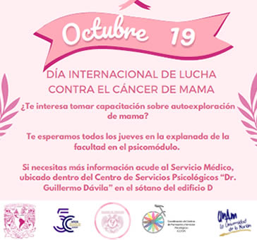 Día internacional de lucha contra el cáncer de mama