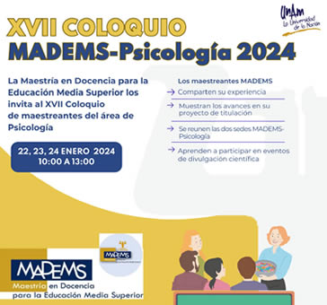 XVII Coloquio MADEMS- Psicología 2024