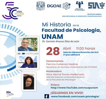Mi historia de la Facultad de Psicología, UNAM.