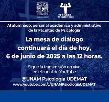 La mesa de diálogo continuará hoy, 6 junio 2025, 12 h.