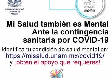 Mi salud también es mental ante el COVID-19.