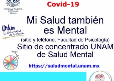 Mi Salud también es Mental -Sitio de concentrado UNAM