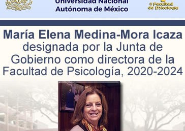 María Elena Medina-Mora designada directora de la Facultad de Psicología