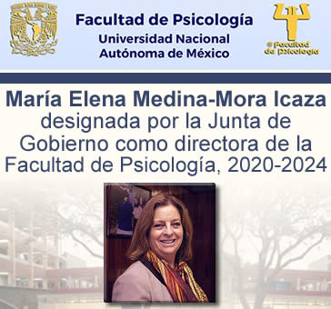 María Elena Medina-Mora designada directora de la Facultad de Psicología