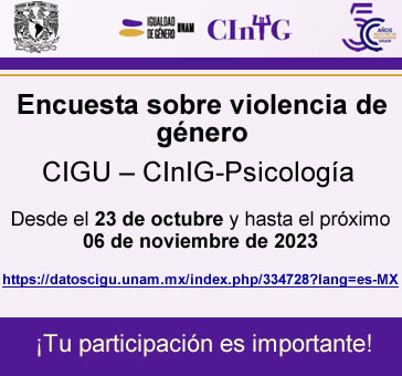 Encuesta sobre violencia de género CIGU – CInIG-Psicología