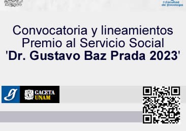 Premio al Servicio Social Dr. Gustavo Baz Prada 2023