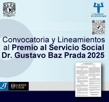 Premio al Servicio Social Dr. Gustavo Baz Prada 2025