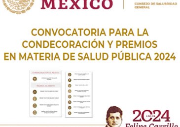 Condecoración y Premios en Materia de Salud Pública