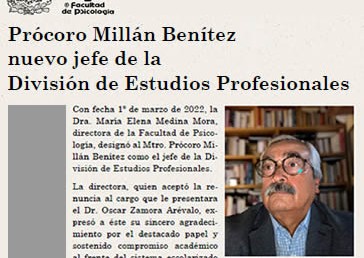Prócoro Millán Benítez, nuevo jefe de la DEP