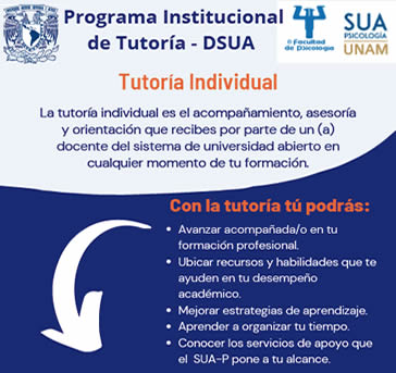 Programa Institucional de Tutoría DSUA